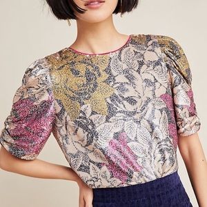 Marie sequined blouse
